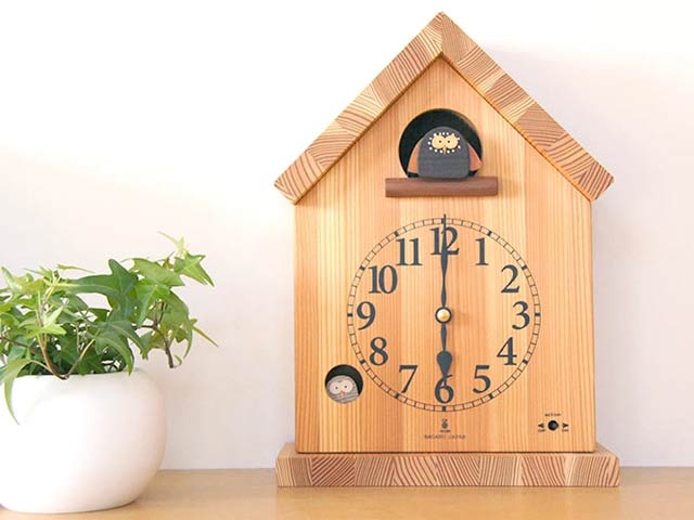 バードハウスの時計